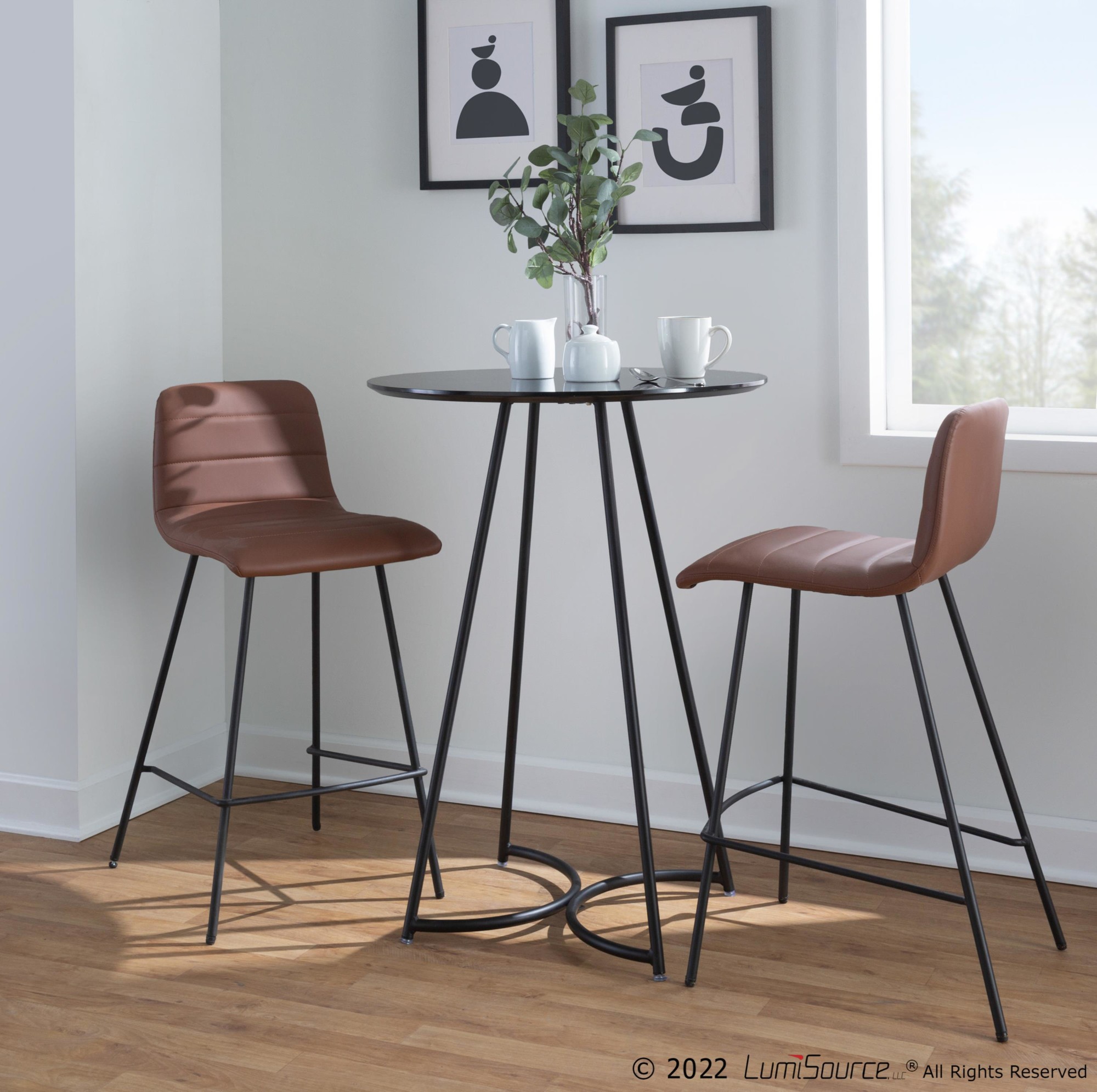 Marco Fixed-height Counter Stool - Set Of 2